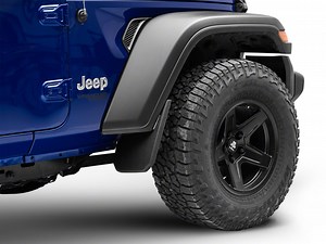 Husky Liners Jeep Wrangler Mud Guards; Front 58151 (18-26 Jeep Wrangler JL, Excluding Rubicon) - Free Shipping