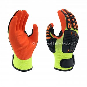 [Hot Item] Hot Selling Impact Protective Wear Resistant Safety Work Gloves for Industrial Working