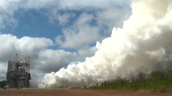 NASA Artemis V Moon Rocket Engine Test#6: Preparing for Crewed Missions FriendsofNASA.org: An Aerojet Rocketdyne RS-25 rocket engine (RS-25 developmental engine E0525) completed a hot fire test on the Fred Haise Test Stand (formerly A-1 Test Stand) at the John C. Stennis Space Center in Mississippi, on January 27, 2024, at 12:55 CST. This was the sixth hot fire test out of the twelve planned in the final round of certification testing ahead of production of an updated set of engines for NASA’s S