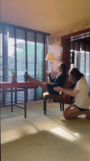 Good boy puppy slave mistress feet femdome - licking heels sniff socks dogy traning kiss feet #slave