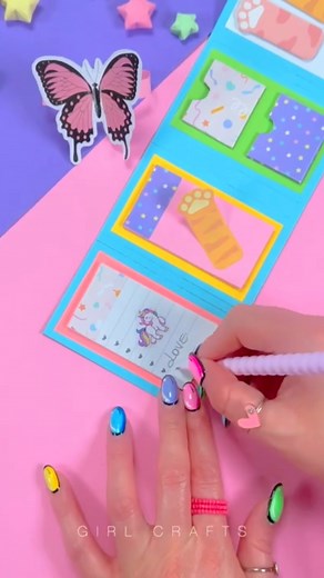 Diy Mini Organizer Idea from Paper - #diy #papercrafts #miniorganizeridea | Girl Crafts