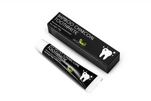 [Hot Item] Teeth Whitening Paste Private Label Organic Fluoride Free Charcoal Coconut Toothpaste