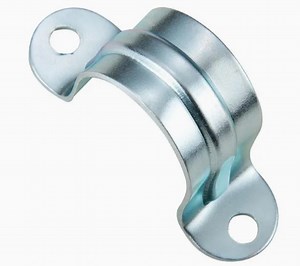 [Hot Item] Galvanized EMT Conduit Saddle Clamp Straps for Pipe Fixation