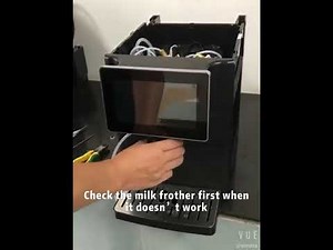 Milk frother of Hipresso Coffee Machine