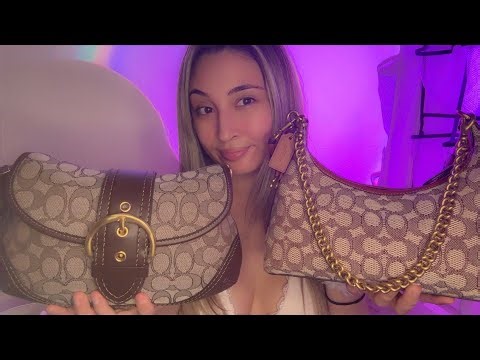 ASMR Purse Collection | Gentle Whispering & Tingly Sounds