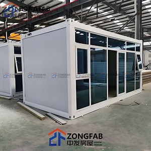 [Hot Item] Earthquake Design Prefabricated Prefab Container Homes House for Temporary Dormitory Warehouse