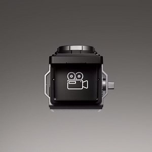 CHUZHAO Mini Retro Digital Camera - Vintage TLR Style Point and Shoot Auto Focus Vlogging Camera, Compact & Portable, 16GB Card Included, Ideal for Beginners, Teens, and Adults