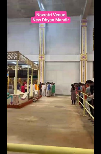 Gurudev visits Navratri Venue our New Dhyan Mandir at Bangalore Ashram 🥰😘😇 | Tushar Kumbhani
