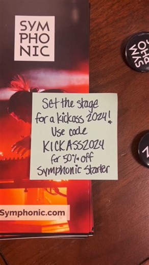 🌟 Start 2024 with the best vibes and the best distributor! Use code KICKASS2024 for 50% off Symphonic Starter and get control of your music today. Join here: https://symphonic.com/starter/ | Symphonic Distribution