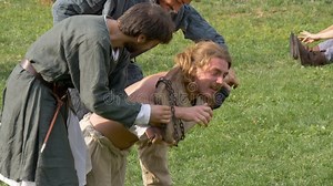 Scoundrel Punishment Pillory Castle Stock Video - Video of castle, board: 138549145