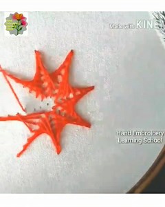 73K views · 2.4K reactions | Beautiful Star!!!! | Hand Embroidery Learning School | Facebook