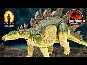 Mattel Hammond Collection adult Stegosaurus Review!!! Lost World Jurassic Park!!!