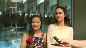 Brave teens receive award