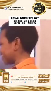 2.3K views · 33 reactions | Hope you aren’t planning on missing DHP tomorrow❤️❤️We are counting down to a moment of intense praise and worship with the Father, who has brought us thus farDon’t miss tomorrow fam❤️ | RCCG - The Throne Room | Facebook