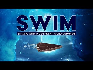 New NASA Technology Concept for Exploring Ocean Worlds in Our Solar System FriendsofNASA.org: SWIM | Sensing with Independent Micro-swimmers: Researchers are working on a mission concept that could change the way we explore alien ocean worlds like Europa, Enceladus, and Titan and answer the question: Are we alone in the universe? The SWIM (Sensing with Independent Micro-swimmers) concept consists of dozens of small, 3D-printed swimming micro-robots (micro-swimmers) equipped with sensors. Deploye