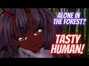 Dominant Oni Girl Swallows You Whole! ASMR Roleplay 👹[monster girl] [f4m] [deep voice]👹