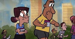 Crossing the finish line wasn't just about completing the race. It was about proving her own self-worth. (via StoryCorps) | Upworthy