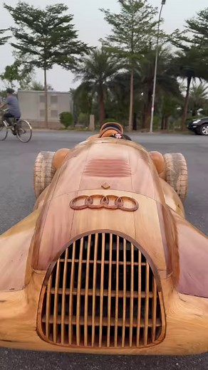 Homemade Audi Auto Union Type D 1938 ( I built for my daughter ) | NDWoodArt