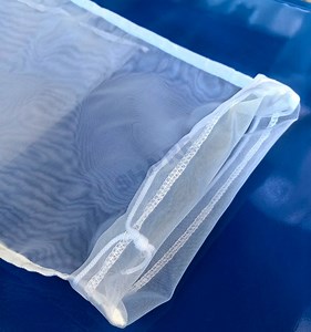 [Hot Item] 800 Microns Nylon Mesh Filter Bag with 11 Inch Drawstring, 15 Inch Length
