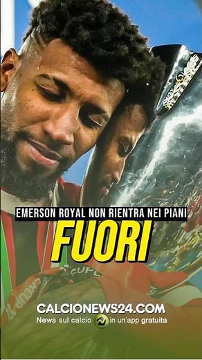 🔴⚫️ EMERSON ROYAL'S FUTURE AT MILAN DOESN'T CHANGE #milan #calcionews24