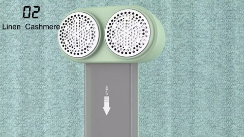 Lint Remover, Fabric Shaver Rechargeable, Electric Lint Shaver for Clothes, Sweater Shaver with Lint Rollers, Fuzz Remover for Clothing Shaver, Sweater Defuzzer, Couch Pilling Remover for Furniture