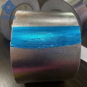 [Hot Item] High Quality Fireproof Heat Resistant Self Adhesive Heat Reflective Tape Aluminum Foil Tape for Roof
