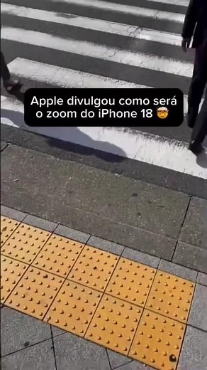 "Apple divulgou como será o zoom do iPhone 18🤯"#apple #iphone #iphone18 #ios #zoomiphone18