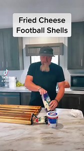16 reactions | Fried Cheese Football Shells #fried #stuffedshells #cheese #love #cooking #appetizers #superbowl #delicious #deliciousfood #easyrecipes #party #foodporn #food #foodie #fyp #fypシ #fypage #foryou #foryoupage #foryourpage | Dickey Pate | Facebook