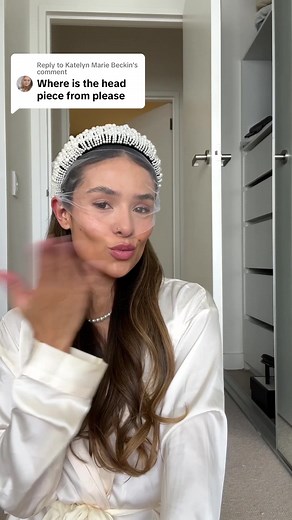 Replying to @Katelyn Marie Beckin headband is Zara but I added a veil 🤍 #weddingdress #civilceremony #civilceremonioutfit #birdcageveil #fypシ゚viral #fyp #weddingtiktok #veil #headband #pearlheadband