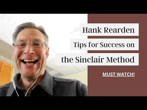 Tips for Success on the Sinclair Method with Hank Rearden | Must Watch!