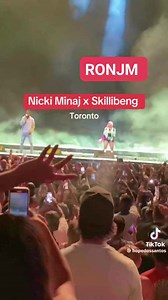 Nicki Minaj & Skillibeng in Toronto | RONJM