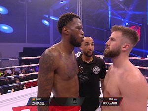 Super Welterweights clashed in Dordrecht as 🇸🇷 Rudsel Zinhagel faced Mels Boogaard 🇳🇱 #Kickboxing | Enfusion