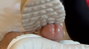 Cumming under new Nike TN sneakers | Clips4sale