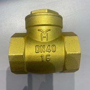 [Hot Item] High Quality 2" Inch Copper High Pressure Check Hydraulic Brass Swing Check Valves