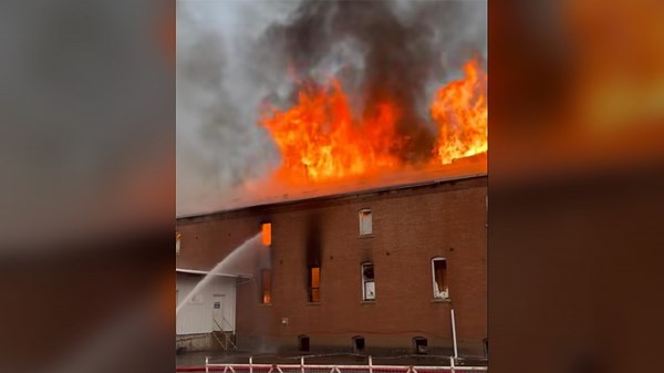 Greeley bottle recycling plant engulfed in flames Sunday during three-alarm fire