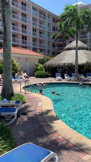 2.9K views · 18 reactions | It’s a beautiful, sunny day at Palm Beach Shores Resort and Vacation Villas. #beach #paradise #florida #vacationvillage | Always Travel With Us | Facebook