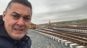 Triaj Valu lui Traian - Cum arată cel mai mare triaj din România - 36 linii electrificate, românii de la Bawi reconstruiesc liniile de la zero #bawi #CFR | Stefan Etves