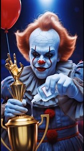 cappy le hacen una broma pesada cuando estaba a punto de recibir su premio #capibara #pennywise