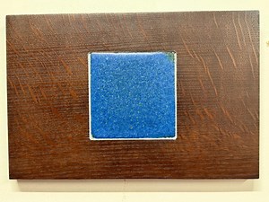 Antique Grueby Blue Tile: Arts & Crafts Quarter Sawn White Oak Frame - Etsy