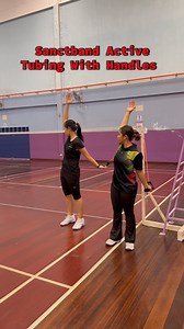 Start strong, move smart 🔥 Sanctband Active Tubing with Handles is your lightweight, portable, and versatile warm-up essential — perfect before a gym workout, sports session, or even a home routine ✅ Big thanks to our Sanctband Global Master Trainer, Coach @daphne.ng_ , for your unwavering guidance and determination 🏸💪 #sanctbandglobal #sanctbandactive #AMSR #activation #mobility #strength #recovery | Sanctband Global