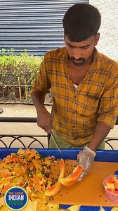Special papaya cutting | Thegreatindianfoodie | Sukrit Jn