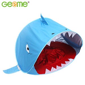 [Hot Item] Children Ocean Pop up Play House Shark Kids Beach Tent