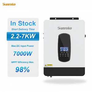 [Hot Item] Sunroko off Grid Solar Inverter 3kw 5kw 7kw IP65 Inverter with Dual MPPT Charger