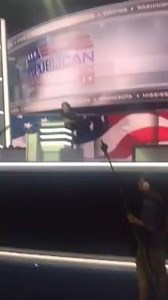 Stephen Colbert mocked Donald Trump on the RNC stage before being escorted away by security https://www.youtube.com/watch?v=lcZ7VxrmcDY | storyful