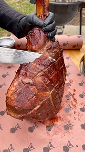 Massive Smoked Leg of Ham | Grillnation