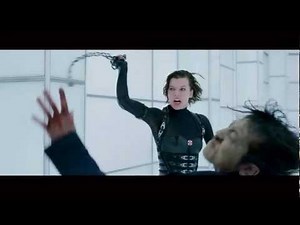 Resident Evil: Retribution - Clip 3 "Corridor Fight"