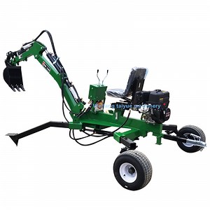[Hot Item] Manufacturer Supply 420cc Towable Backhoe for Rent, ATV Towable Backhoe