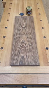 Beautiful piece of Jatoba aka Brazilian Cherry getting the treatment!! Mr. Cornwall’s Super Duper Everlasting Dark Oil being used here to bring out and add further richness and warmth to this gorgeous wood that tends to also darken naturally with exposure to UV. #odiesoil #hardwood #jatoba #solidwood #woodworking #allnatural #handrubbed #oilfinish | Odie's Oil | Facebook