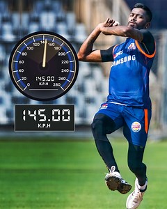 77K views · 18 shares | If Hardik Pandya was on a hat-trick, what should his bowling speed be? Screenshot and tell us! | Mumbai Indians | Facebook