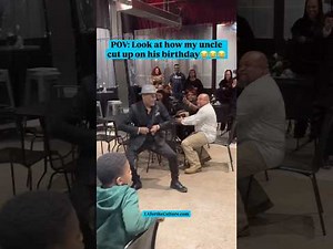 #POV Look at how my uncle cut up on his #birthday #lol How I’m stepping at function on #Xmas & #nye